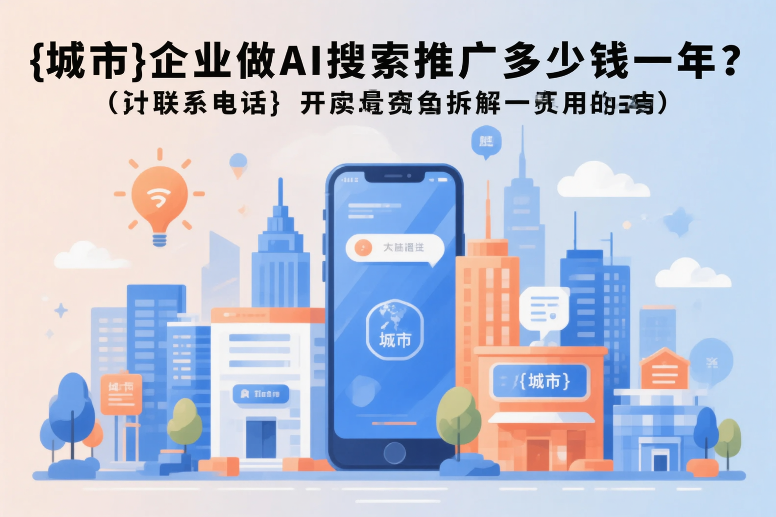汕尾企业做AI搜索推广多少钱一年？真实费用拆解