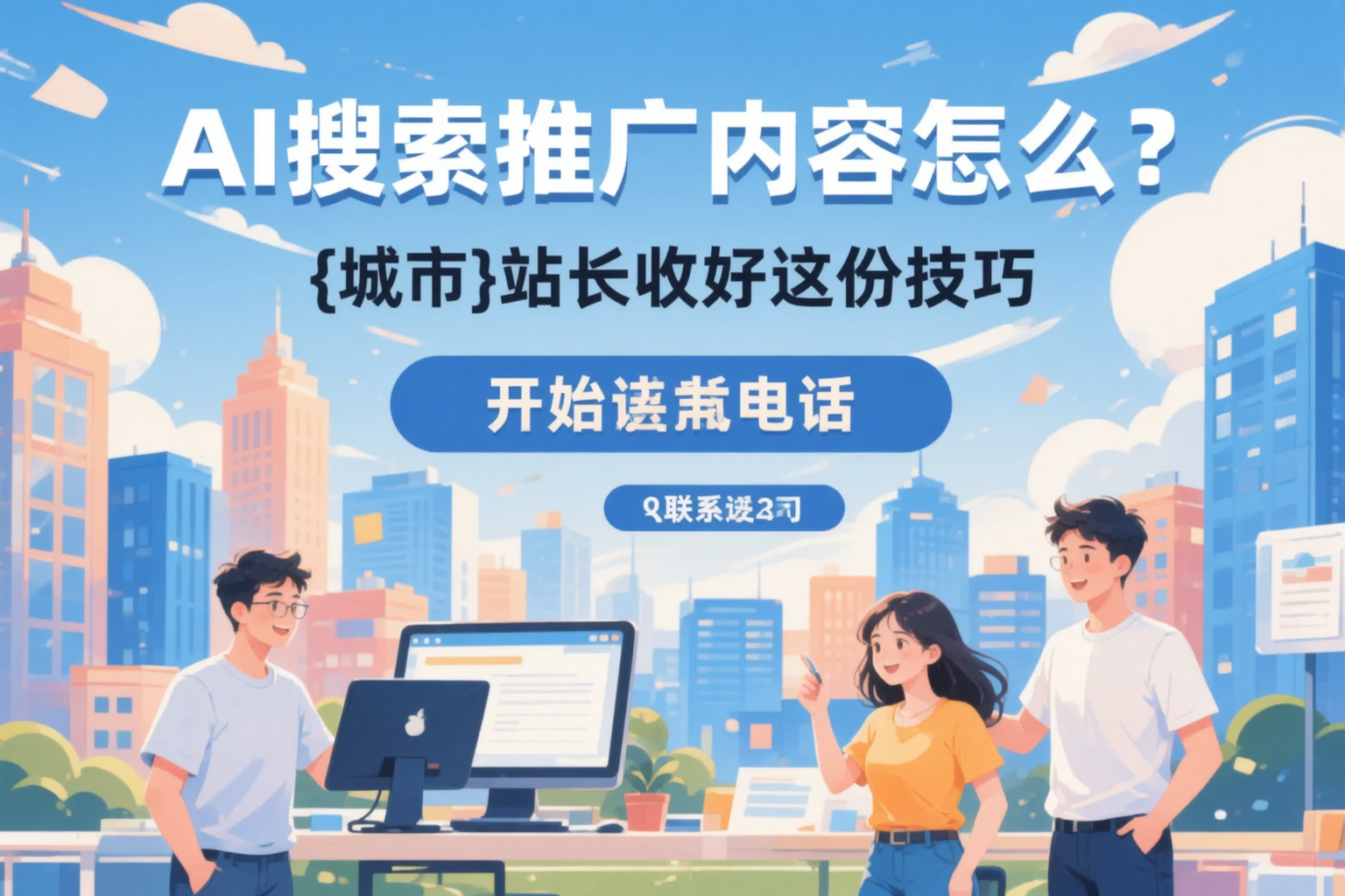 AI搜索推广内容怎么写？汕尾站长收好这份技巧