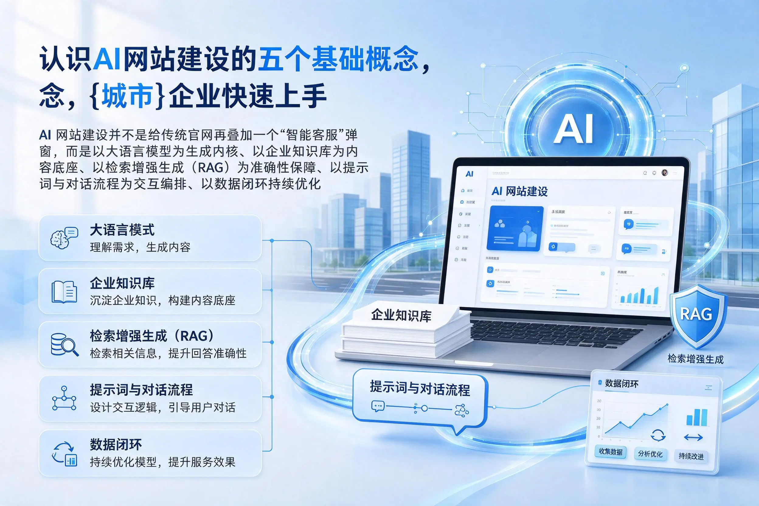 认识AI网站建设的五个基础概念，汕尾企业快速上手