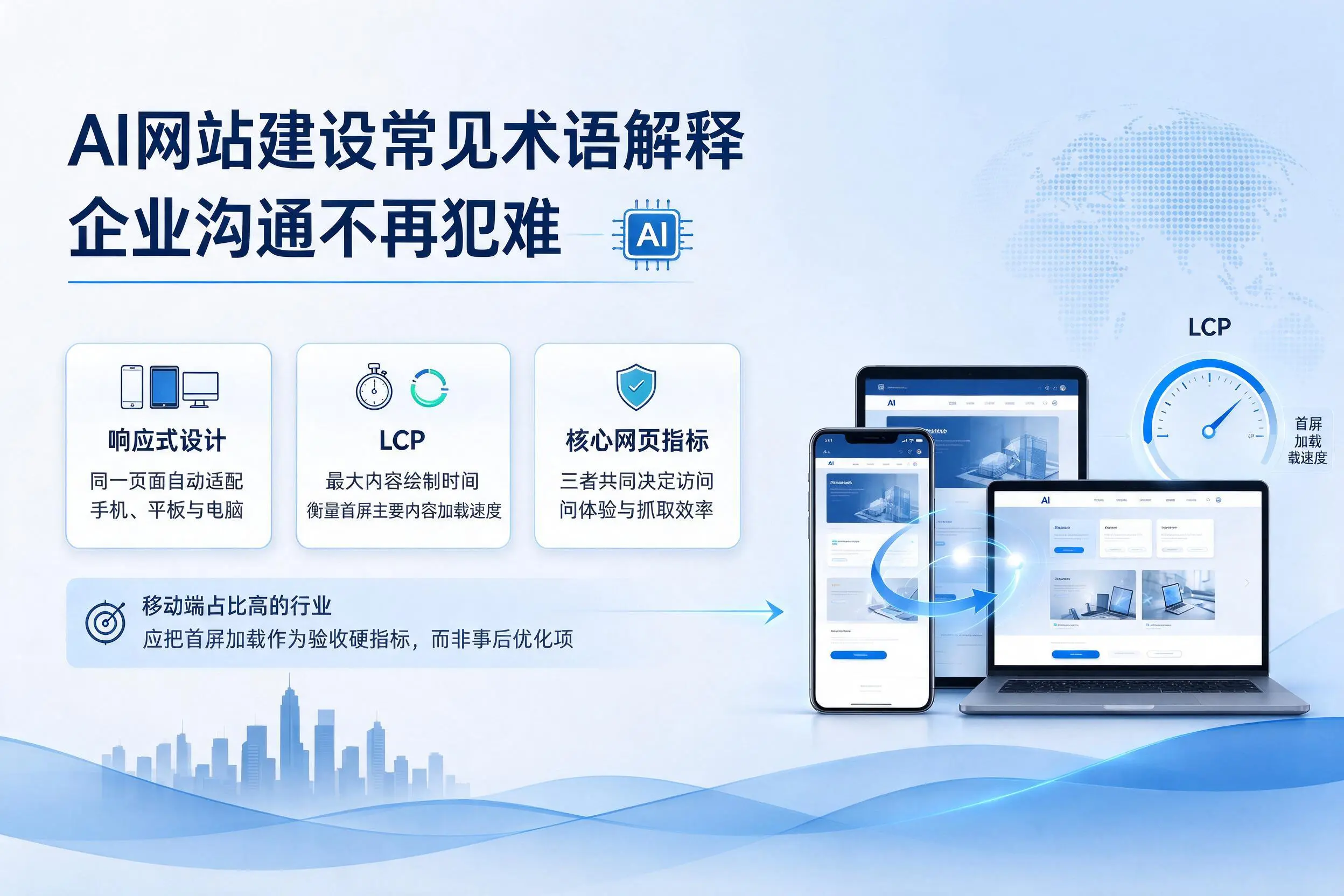 AI网站建设常见术语解释，汕尾企业沟通不再犯难